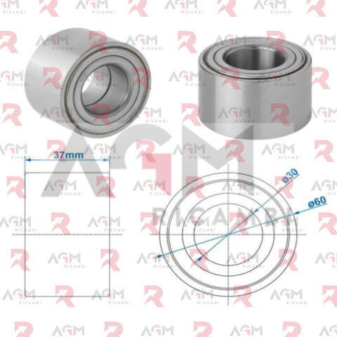 KIT CUSCINETTO COMPACT 30/60/37